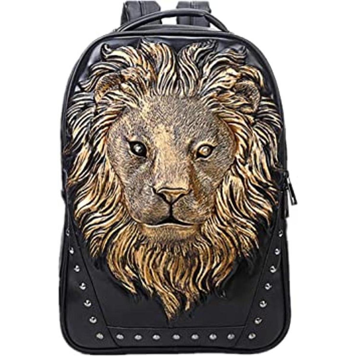 Berchirly Lionhead Mochila de hombro portátil para
