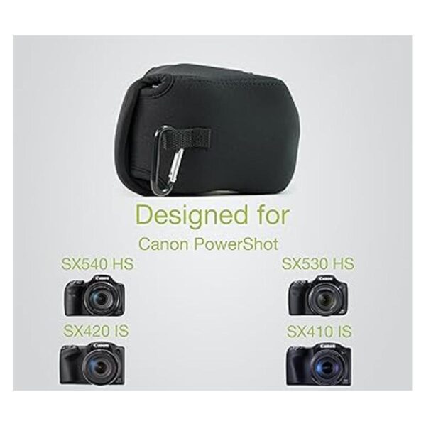 MegaGear Funda de neopreno ultra ligera con mosquetón para_5
