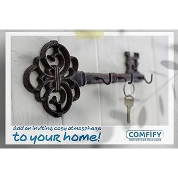 Comfify Soporte decorativo para llaves de hierro fundido_2