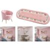 Beautiful Rose Flower Area Rugs for Living Room Bedroom