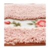 Beautiful Rose Flower Area Rugs for Living Room Bedroom