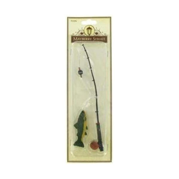 Caña de pesca en miniatura con peces_1