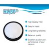 HQRP 2 Pack lavable Primary Filtros para Hoover_3