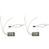 GoolRC 2pcs 2.4 G Flysky fsia6 6 canal receptor de control