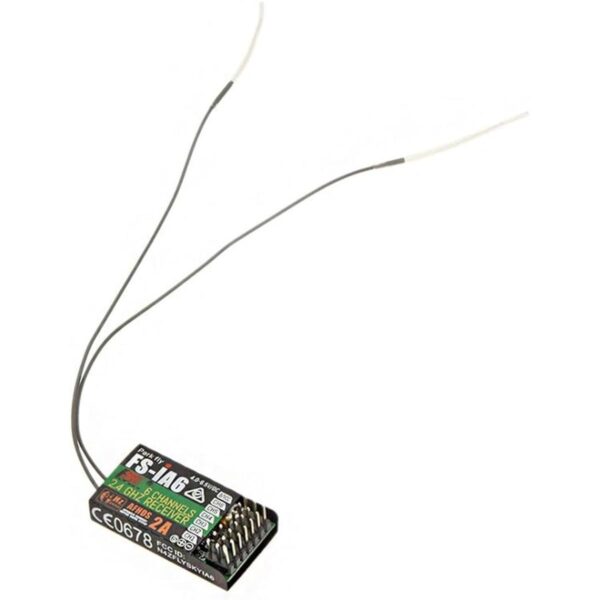 GoolRC 2pcs 2.4 G Flysky fsia6 6 canal receptor de control