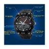 Fanmis Reloj de pulsera de cuarzo casual con energía solar_5