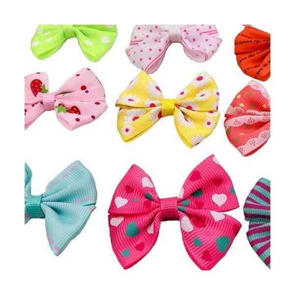 PET SHOW 20pcs Dog Hair Bows with Alligator Clips for