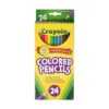 Crayola Lápiz de colores de 24 unidades cada uno paquete_1