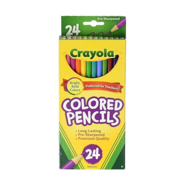 Crayola Lápiz de colores de 24 unidades cada uno paquete_1