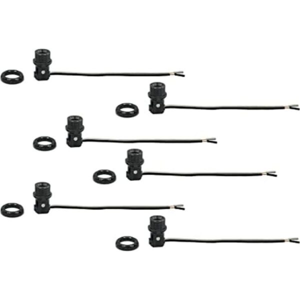 Creative Hobbies LP1970 Phenolic Candelabra E12 Base_1