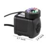 Lewisia 211 GPH Bomba de fuente sumergible con luz LED