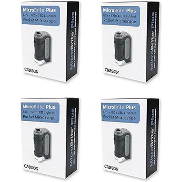 Microscopio de bolsillo Carson MicroBrite Plus 60x 120x_3