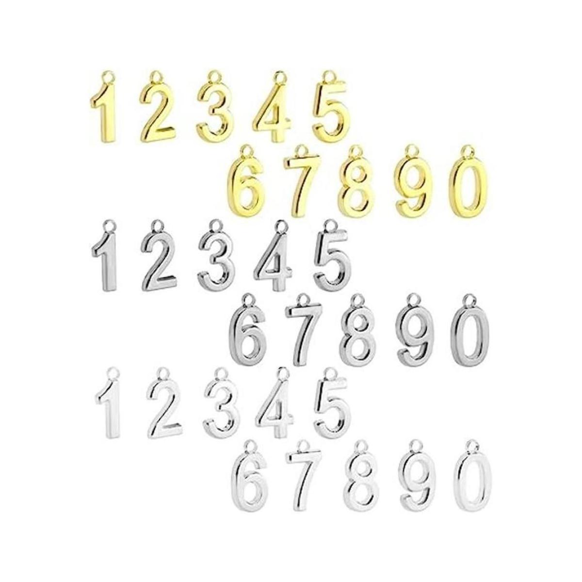 BEADNOVA dijes de letras del alfabeto para hacer joyas