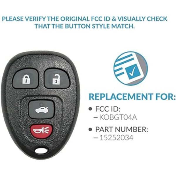 Keyless2Go Mando a distancia para llave de coche sin_4