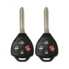 Keyless2Go Repuesto para 2 llaves de coche con control_1