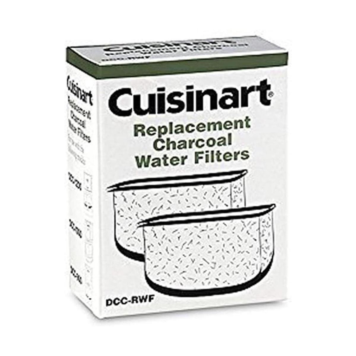 Cuisinart Filtros de agua de carbón de repuesto juego de