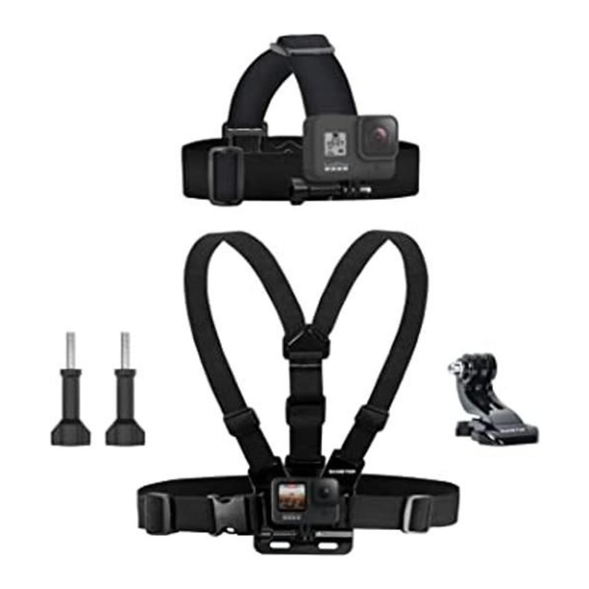 Sametop Kit de arnés de montaje en pecho con correa de