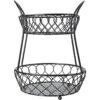 Gourmet Basics by Mikasa Loop y Entramado 2tier cesta de_3