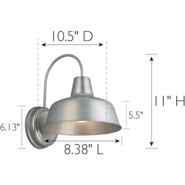 Design House Mason Lámpara de pared industrial moderna de