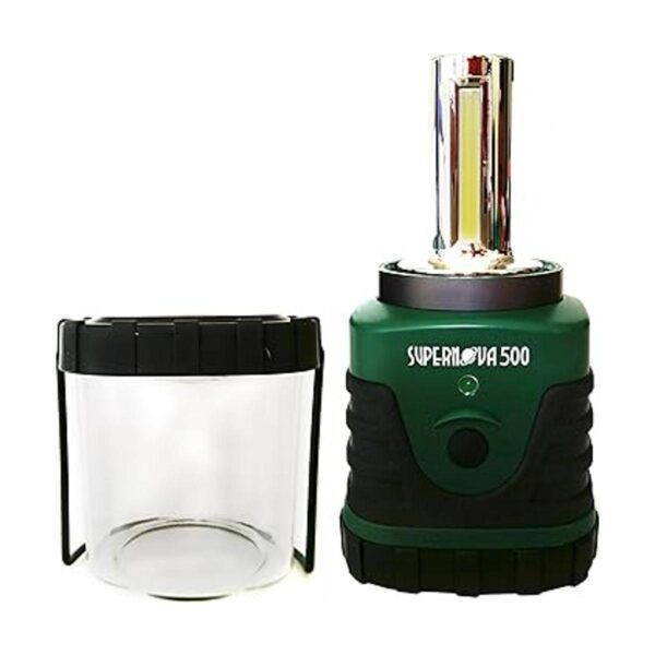 Linterna LED ultrabrillante para acampar y de emergencia_2
