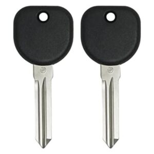 Keyless2Go juego de 2 llaves de repuesto modelo Circle_1