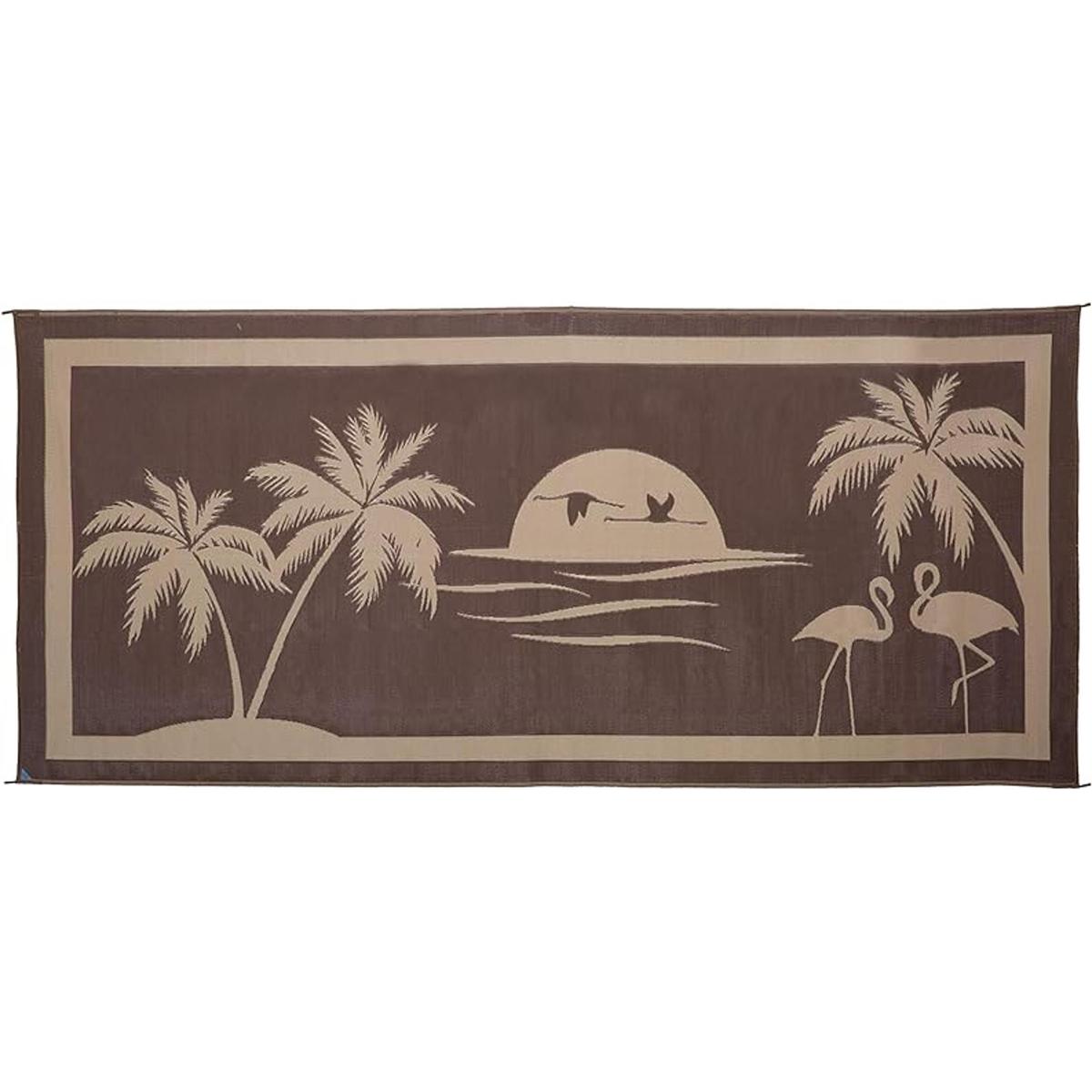 Stylish Camping TO8187 Tapete de oasis tropical