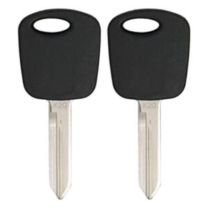 Keyless2Go juego de 2 llaves de repuesto modelo H72 para_1