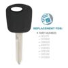 Keyless2Go juego de 2 llaves de repuesto modelo H72 para_4