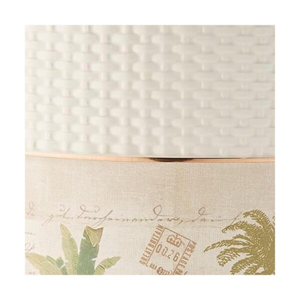 Avanti Linens Colony Palm Collection Basket Marfil_5