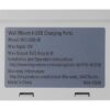 Soporte de pared con 4 puertos USB de carga 1216V DC apto_3
