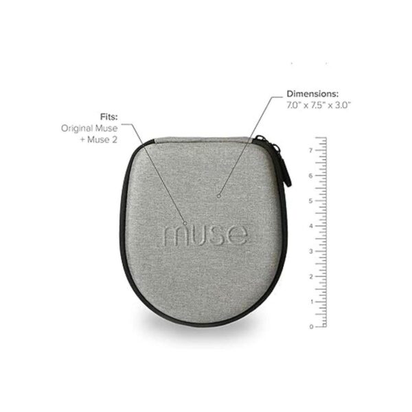 MUSE La diadema con sensor cerebral funda de transporte_3