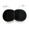 MUSE La diadema con sensor cerebral funda de transporte_5