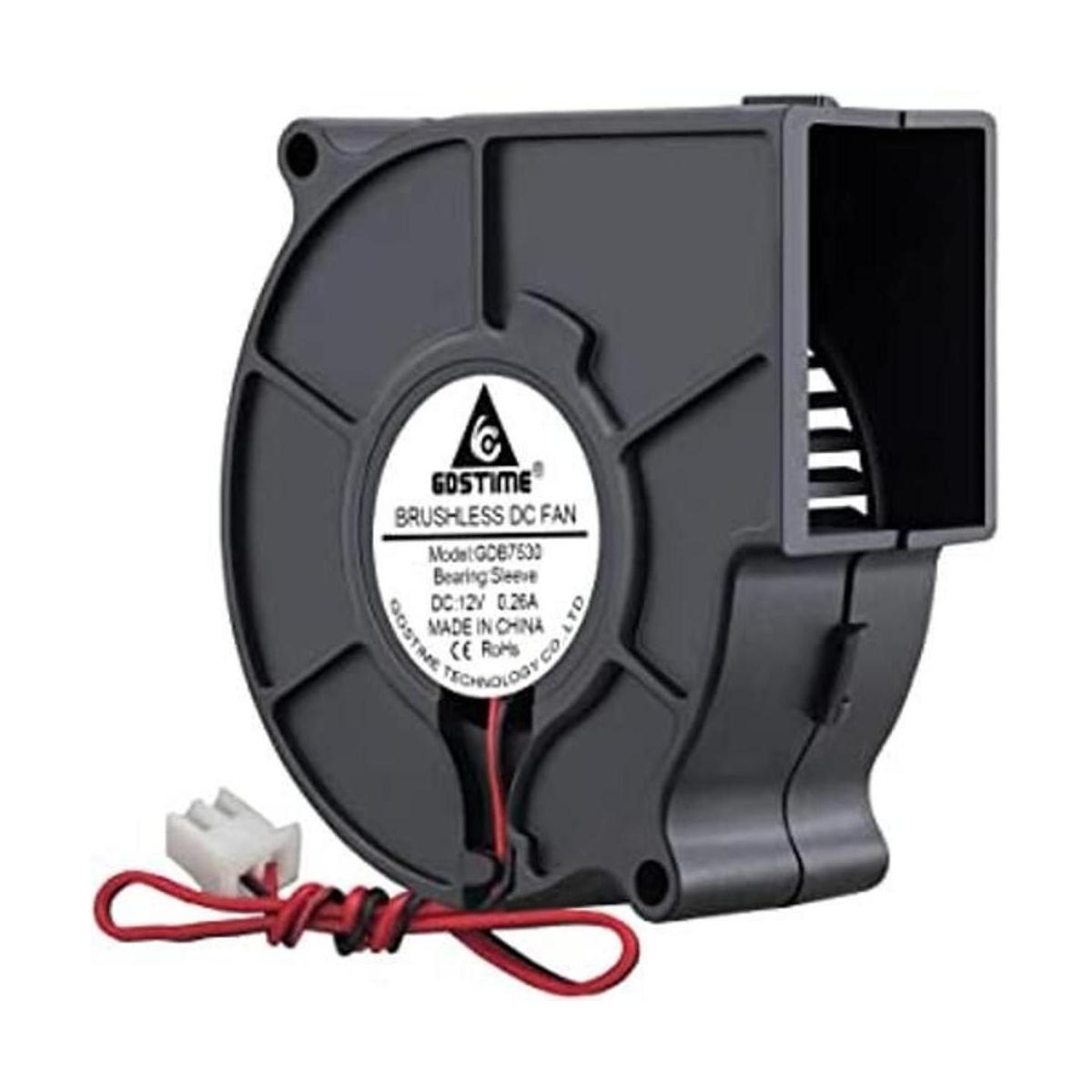 GDSTIME 7530 DC Ventilador de refrigeración turbo sin