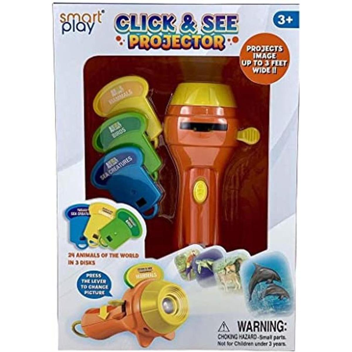 Smart Play Proyector de clic y ver Animal Planet