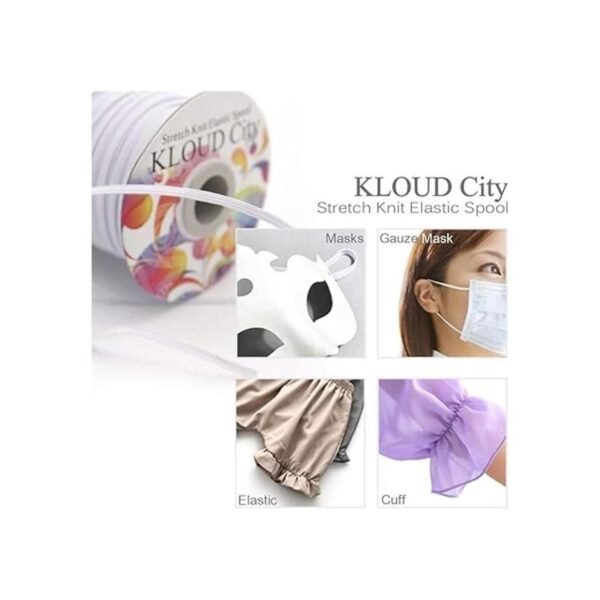 Cordón elástico Kloud City de diferente longitud y ancho