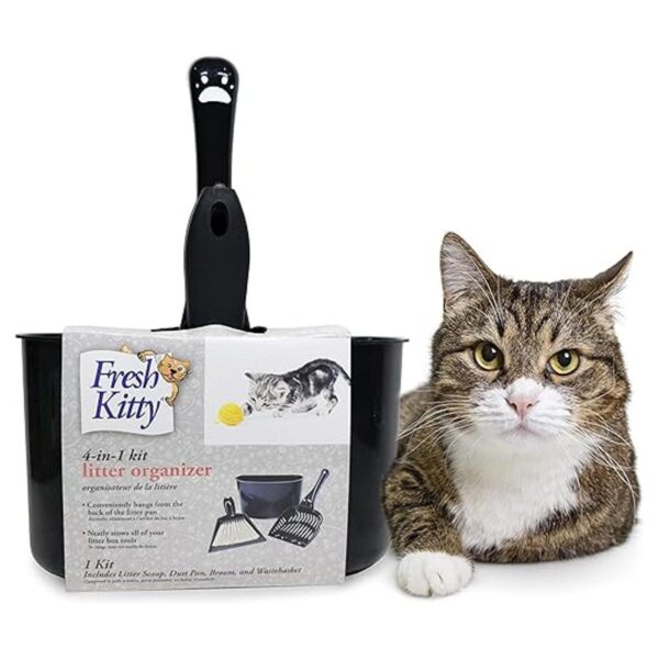 Fresh Kitty Kit de limpieza 4 en 1 organizador de caja de_1
