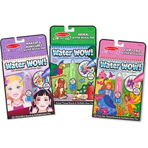 Melissa Doug Water Wow Libros de acuarela mágica_1