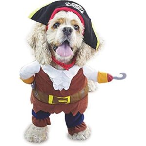Nacoco Disfraz para mascotas perros y gatos de Piratas_1