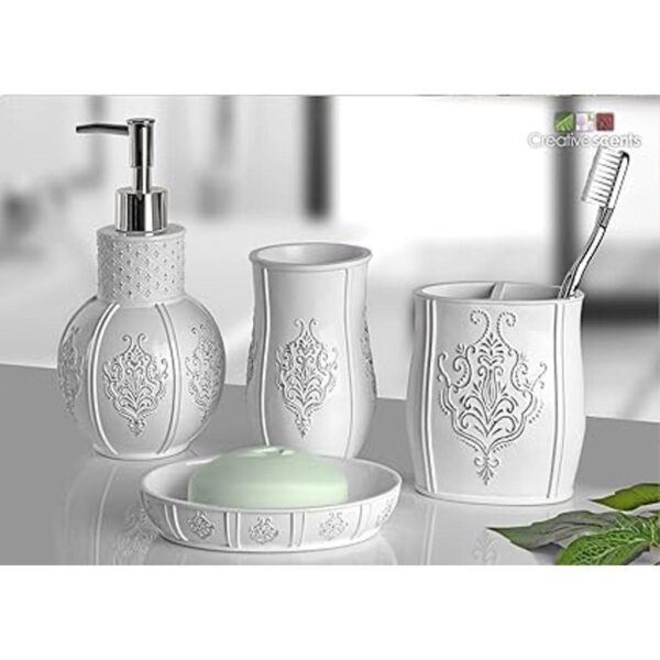 Creative Scents juego de accesorios de lujo para baño 4