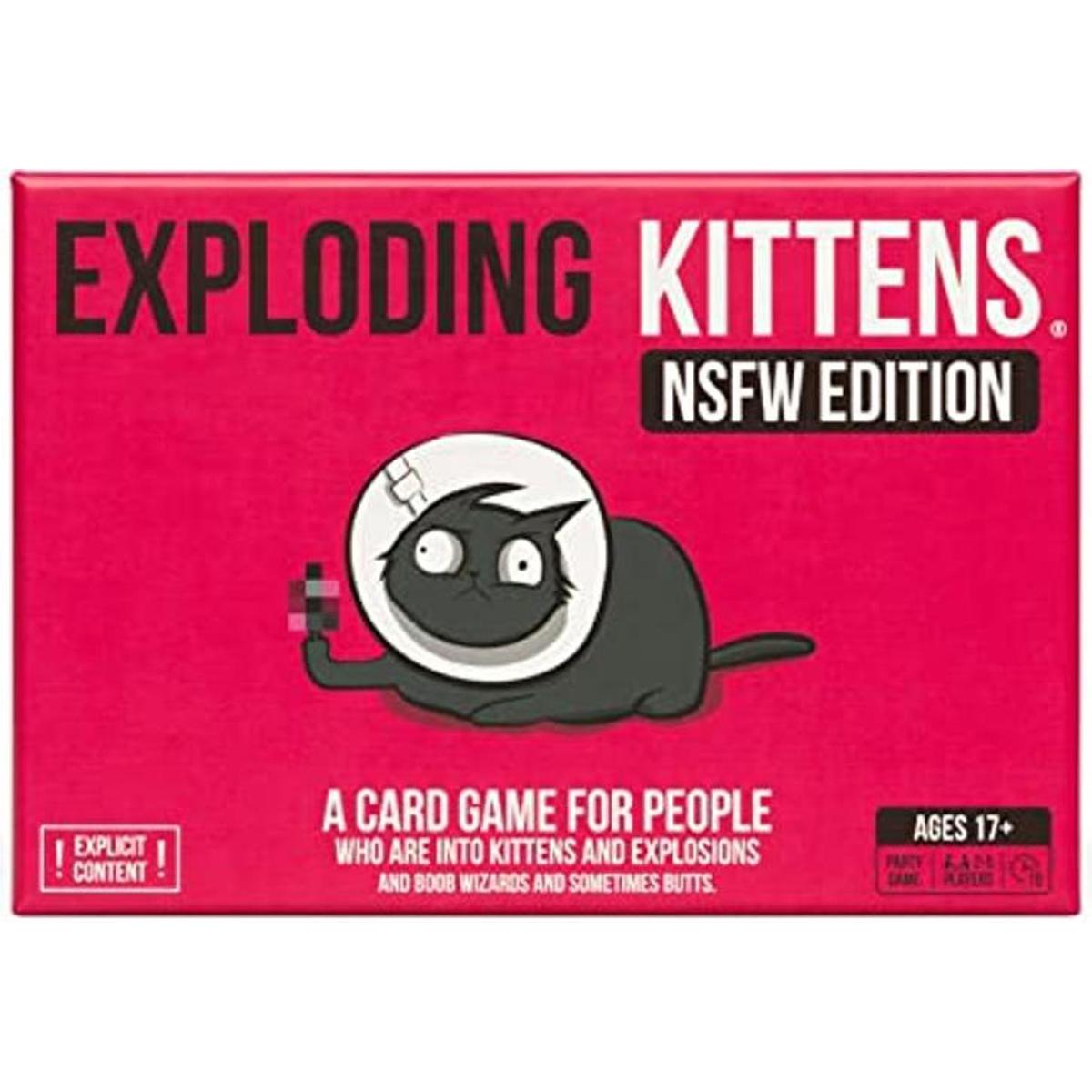 Exploding Kittens Juego NSFW de cartas para adultos y