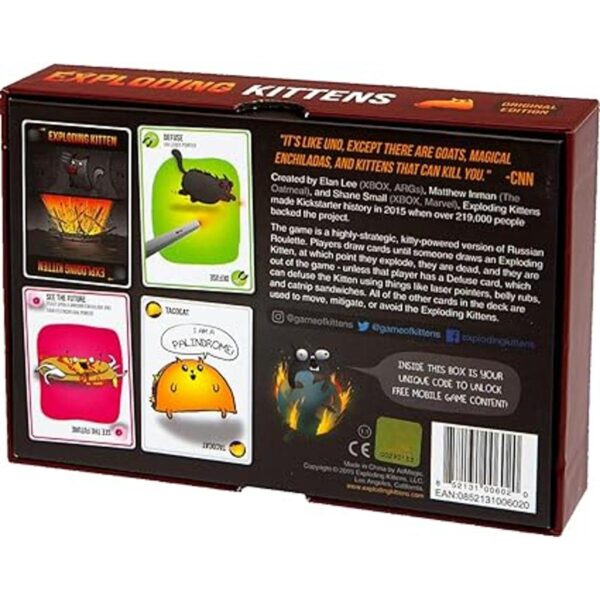 Exploding Kittens Un Juego de cartas sobre Gatitos y las_2