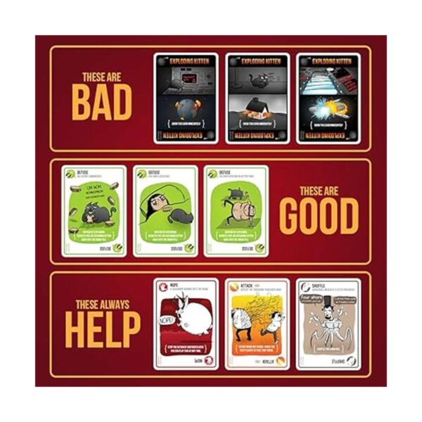 Exploding Kittens Un Juego de cartas sobre Gatitos y las_6