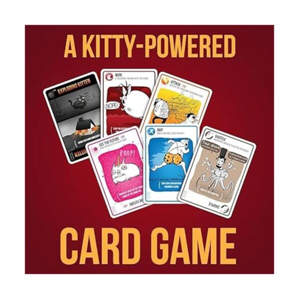 Exploding Kittens Un Juego de cartas sobre Gatitos y las_4