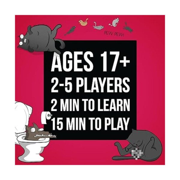 Exploding Kittens Juego NSFW de cartas para adultos y_2