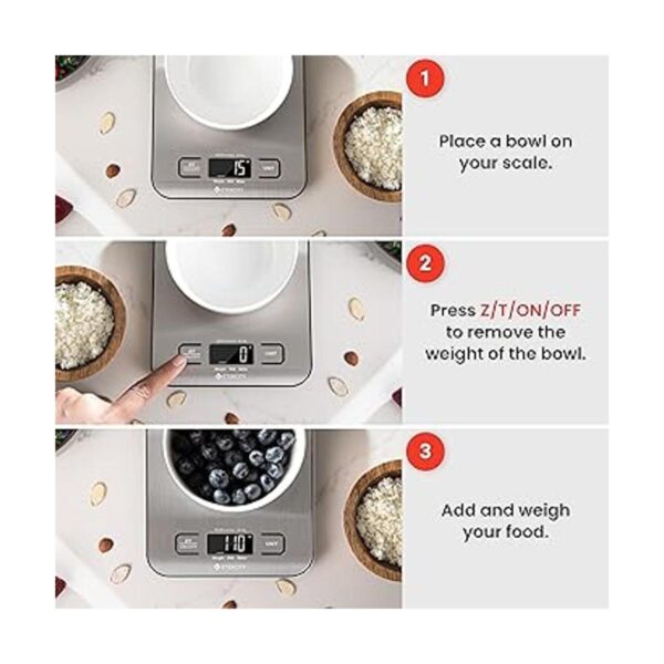 Báscula de cocina digital multifunción Etekcity báscula_5