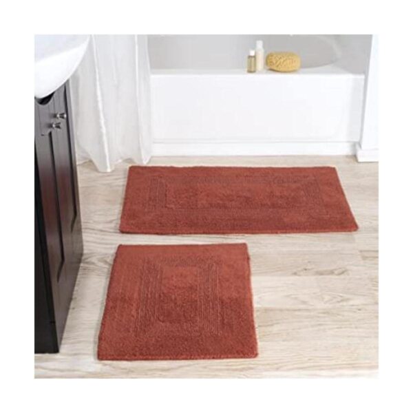 Lavish Home tapete de baño larga reversible 100_1