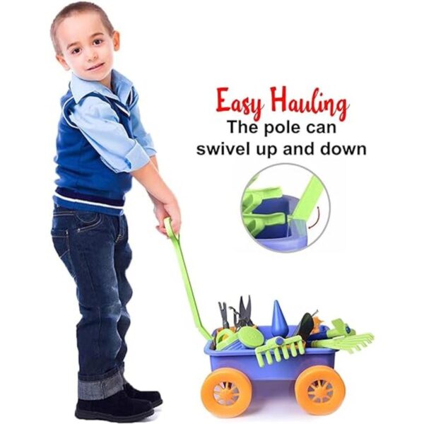 Jardín Wagon Herramientas juguete Juego Para Niños Con 8_2