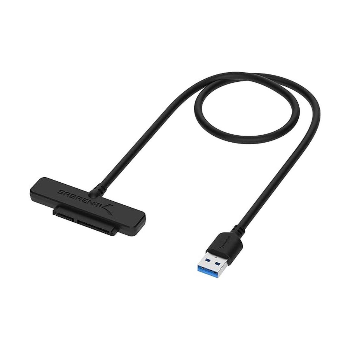 SABRENT USB 3.0 a SSD adaptador de disco duro SATA
