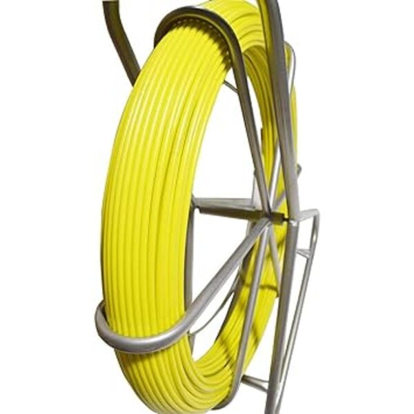 INTBUYING Cinta de pescado 0.236 in 46.6 ft color negro