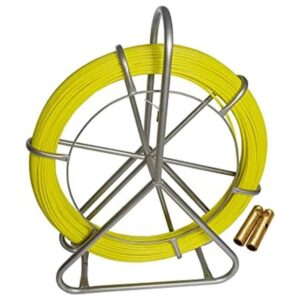 INTBUYING Cinta de pescado 0.236 in 46.6 ft color negro